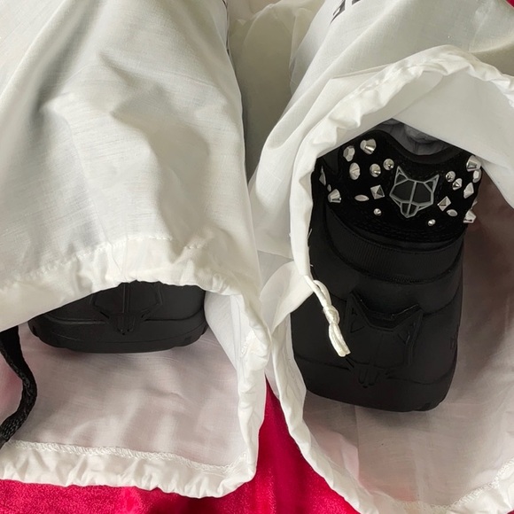 Fantasy Black Diamonds Naked Wolf platform sneaker used one Time - Picture 7 of 9